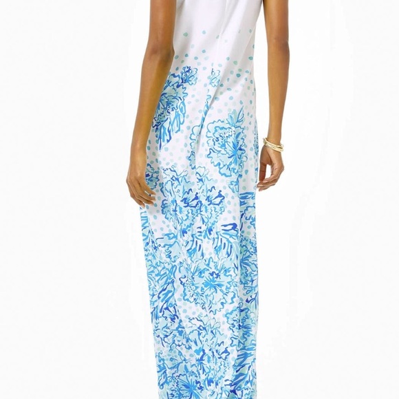 Soft Pearl Maxi Dress Size 0 - Picture 2 of 4